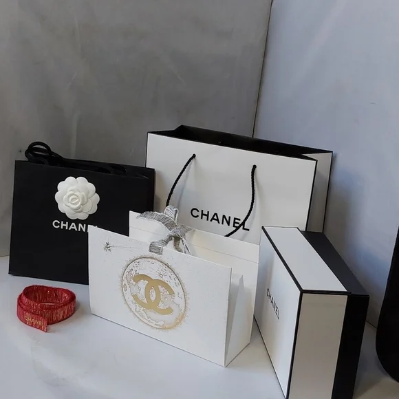 CHANEL BOX, HOLIDAY RIBBON PACKAGES